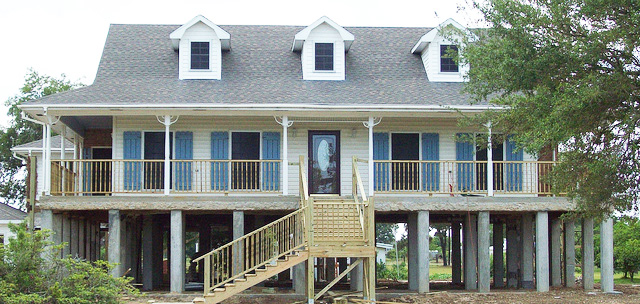 Pier and Beam Elevation complete