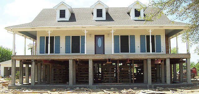 Pier and Beams installed
