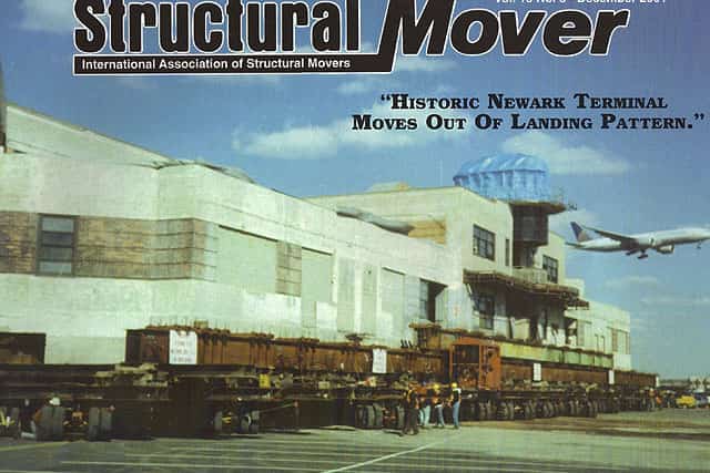 airport terminal building structure move