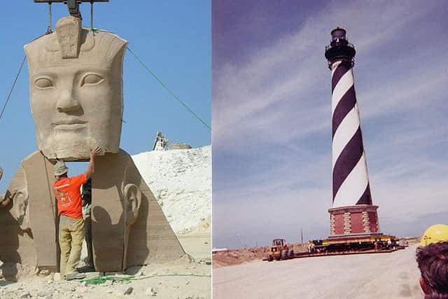 Cairo and Hatteras Lighthouse Structures